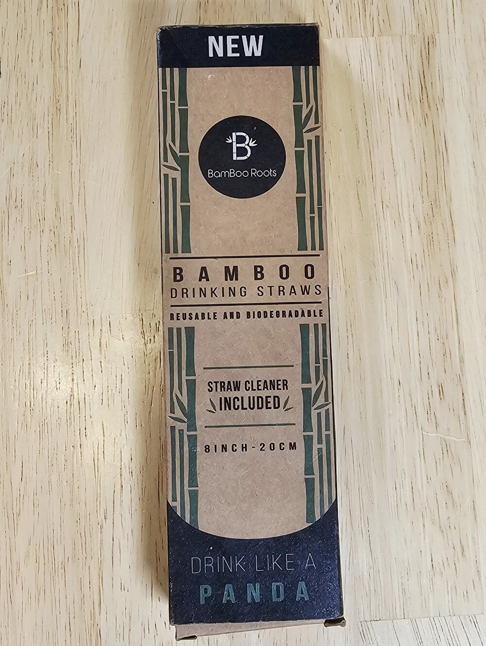 Organic Bamboo Drinking Straws